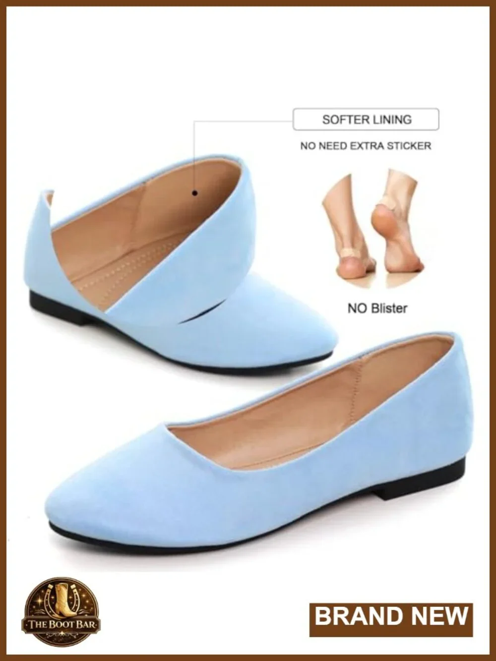 Dressy Ballet Flats Slip-On Loafers Comfort Fit Work Shoes Soft Suede